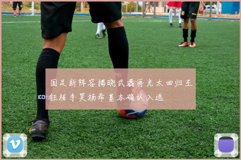 国足新阵容揭晓武磊蒋光太回归王钰栋李昊杨希基本确认入选