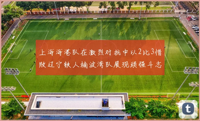 上海海港队在激烈对抗中以2比3惜败辽宁铁人楠波湾队展现顽强斗志